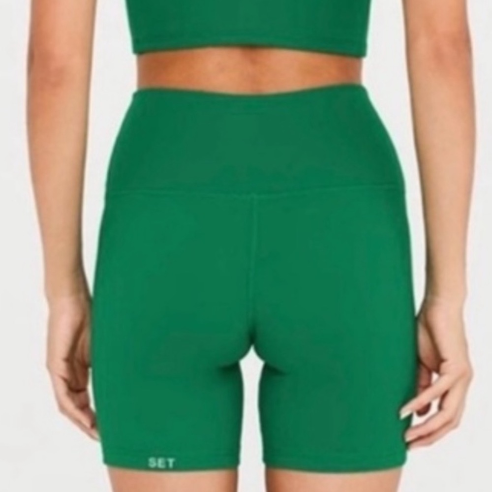 Set Active sportbody palm green shorts